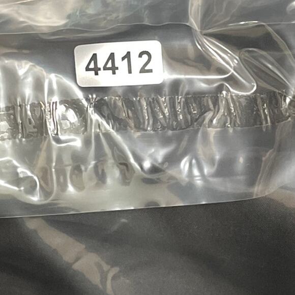 James Perse Pants 4 XL Black Satin Wide Leg Evening Dressy Drawstring Silky - Picture 7 of 7